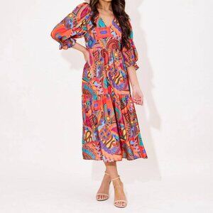 Frances Dress in Jewel Box - Alden Adair - NTW